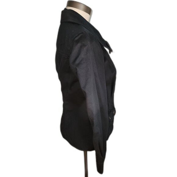 Style & Co. Women's Black Zipper Jacket Size PS - Picture 6 of 9